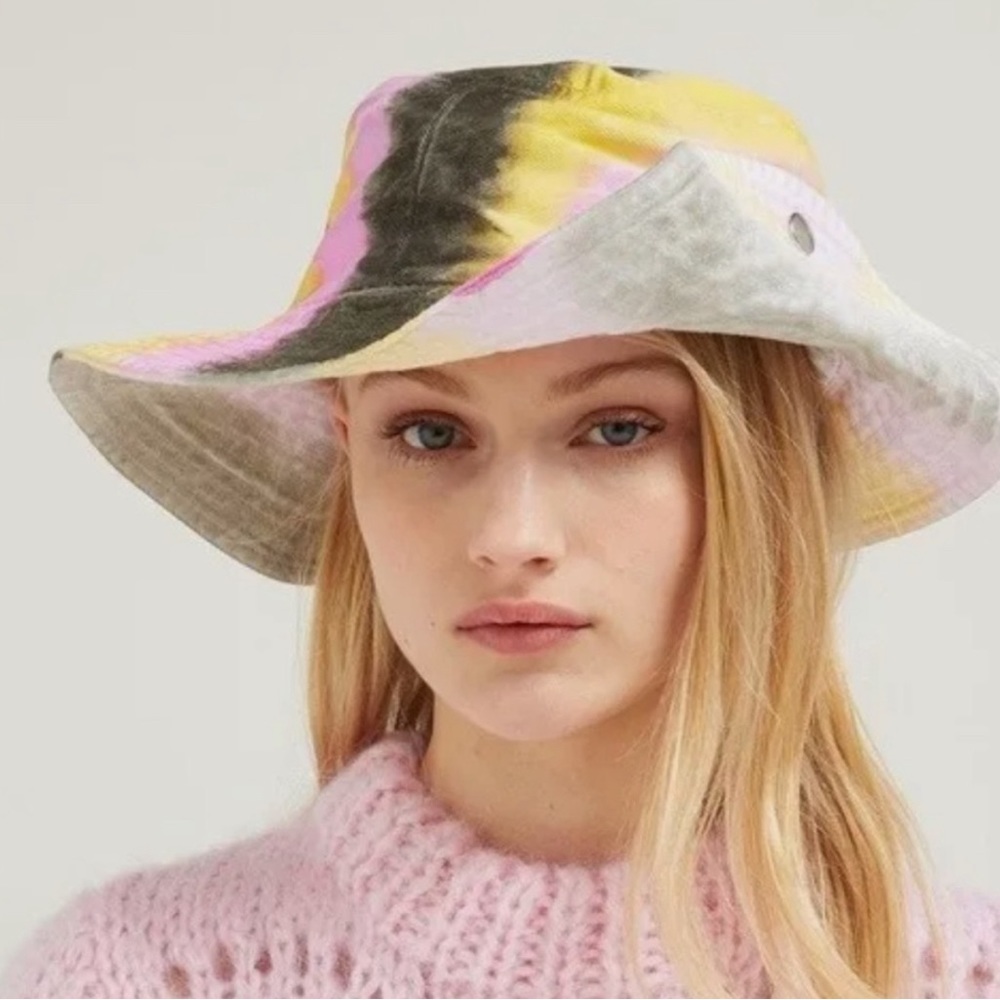 GANNI Multi Tie Dye Hat - Women’s Size Medium - New With Tags